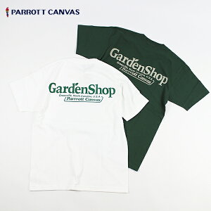 40%OFF / PARROTT CANVAS / Gardenshop Logo S/S T-shirt �K�[�f���V���b�v���ST�V���c / PC23113001 / �p���b�g�L�����o�X / 2023�t�� / �l�R�|�X�Ή�