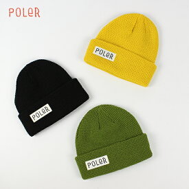 『10%OFFクーポン対象』 POLeR ポーラー / WORKERMAN BEANIE ワーカーマンビーニー 『213ACU7901/223ACU7901』 『ネコポス対応』