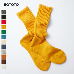 10%OFF�N�[�|���Ώ� / ���g�g ROTOTO | LOOSE PILE CREW SOCKS | R1334 | ���j�Z�b�N�X | 2025�t�� | �l�R�|�X�Ή�
