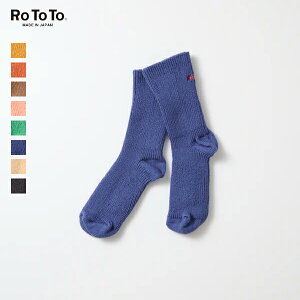 10%OFF�N�[�|���Ώ� / ���g�g ROTOTO | ONE SIZE FITS ALL COTTON RIBBED SOCKS | R1583 | �C�� �\�b�N�X | �L�b�Y ���f�B�[�X | �e�q �����N�R�[�f | ���{�� | 2025�t�� | �l�R�|�X�Ή�