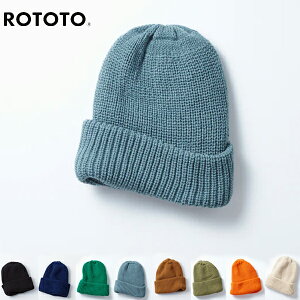 10%OFF�N�[�|���Ώ� / ���g�g ROTOTO | COZY CHUNKY BEANIE | R5075 | 2024�H�~ | �l�R�|�X�z��