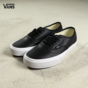 �o���Y VANS / Authentic �I�[�Z���e�B�b�N / VN000EGABPB / LEATHER BLACK/TRUE WHITE / �X�j�[�J�[ / �V���[�Y / ���[�J�b�g / �t�F�C�N���U�[ / ���ꂢ�� / �V���v�� / �J�W���A�� / ���j�Z�b�N�X / 2026�t��