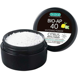 Dr.オーラル(25g)ホワイトニングパウダー シトラス 天然アパタイト40%配合 bioap BIO-AP
