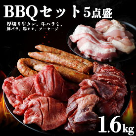 BBQセット1.6kg　 バーベキューセット　アウトドア キャンプ BBQ 仙台名物牛タン 焼肉