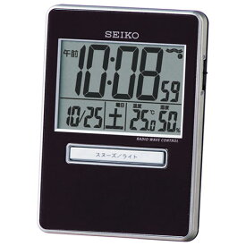セイコー(SEIKO) SQ 699K(黒) トラベラ 電波置時計