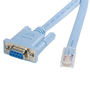 StarTech(�X�^�[�e�b�N) DB9CONCABL6 �u���[ Cisco�R���\�[���P�[�u�� 1.8m