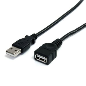 StarTech(X^[ebN) USBEXTAA10BK ubN USB2.0 P[u 3m