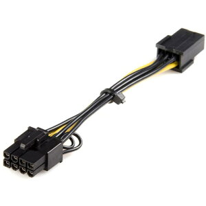 StarTech(X^[ebN) PCIEX68ADAP 6s-8s PCIe dϊA_v^P[u 0.15m