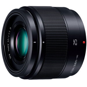 pi\jbN(Panasonic) LUMIX G 25mm/F1.7 ASPH. H-H025-K ubN }CNtH[T[Y}Eg Pœ_Y