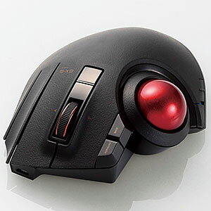 �G���R�� ELECOM M-XPT1MRBK �u���b�N USB/Bluetooth ���w�Z���T�[���� �g���b�N�{�[���}�E�X 8�{�^�� MXPT1MRBK