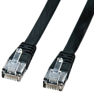 �T�����T�v���C LA-FL5-15K �u���b�N UTP�G���n���X�h�J�e�S��5�����t���b�g�P�[�u�� 15m