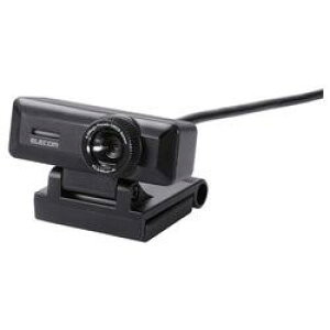 �G���R��(ELECOM) UCAM-C750FBBK �u���b�N 500����fWEB�J���� �}�C�N����