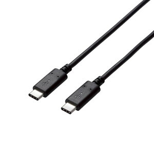�G���R��(ELECOM) U2C-CC5P20NBK USB2.0�P�[�u�� Type-C-TypeC
