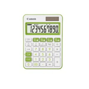 CANON(キヤノン) LS-105WUC-GR グリーン LS-105シリーズ カラフル電卓 10桁