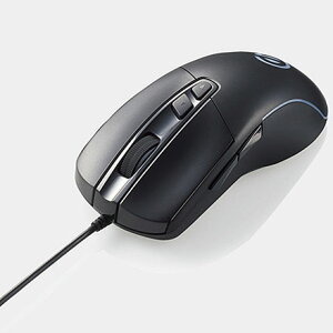 �G���R�� ELECOM M-G01URBK �u���b�N USB ���w�Z���T�[���� �Q�[�~���O�}�E�X 5�{�^�� MG01URBK