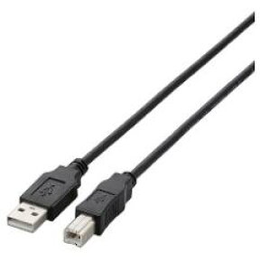 �G���R��(ELECOM) U2C-BN30BK �u���b�N USB2.0�P�[�u�� 3m