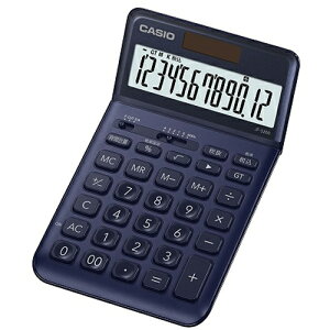 CASIO(カシオ) JF-S200-NY ネイビー スタイリッシュ電卓 12桁