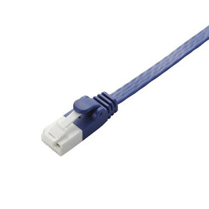 �G���R�� ELECOM LD-GFAT/BM200 �u���[���^���b�N �c���܂�h�~�t���b�gLAN�P�[�u�� Cat6A 20m LDGFATBM200