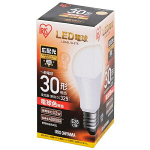 ACXI[}(Iris Ohyama) LDA3L-G-3T5 LEDd dF E26 30W` 325lm