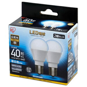 �A�C���X�I�[���}(Iris Ohyama) LDA4N-G-E17-4T52P LED�d�� �����F E17���� 40W�`���� 440lm