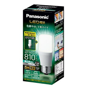�p�i�\�j�b�N Panasonic LDT6NGST6 LED�d�� T�`�^�C�v �����F E26���� 60W�`���� 810lm LDT6NGST6