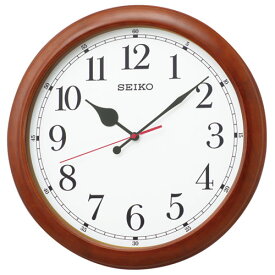 セイコー(SEIKO) KX238B(茶木地) オフィスタイプ 電波掛時計
