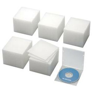 �G���R�� ELECOM CCD-JPCS100CR �N���A Blu-ray/DVD/CD�P�[�X �X���� PP 1�����[ CCDJPCS100CR