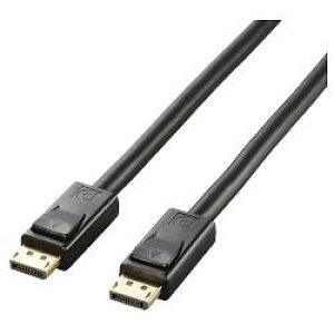 �G���R�� ELECOM CAC-DP1250BK �u���b�N DisplayPort TM�P�[�u�� 5m CACDP1250BK