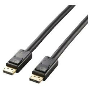 �G���R��(ELECOM) CAC-DP1230BK �u���b�N DisplayPort TM�P�[�u�� 3m