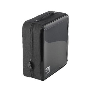 �G���R��(ELECOM) CCD-H320BK �u���b�N CD/DVD�t�@�X�i�[�P�[�X 320��