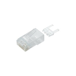 �G���R��(ELECOM) LD-6RJ45T10/T �c���̐܂�Ȃ�LAN�R�l�N�^ Cat6 10��