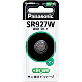 パナソニック SR927W 酸化銀電池 1.55V 1個