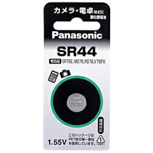 �p�i�\�j�b�N Panasonic SR44P �_����d�r 1.55V 1�� SR44P