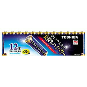 ���� TOSHIBA LR6H-12MP �A���J�����d�r IMPULSE �P3�` 12�{�� LR6H12MP