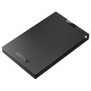 バッファロー(BUFFALO) SSD-PG2.0U3-BC(ブラック) USB 3.2(Gen 1)対応 ポータブルSSD 2TB
