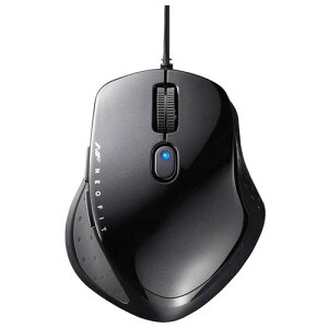 �o�b�t�@���[(BUFFALO) BSMBU510SBK �u���b�N USB BlueLED���w���}�E�X 5�{�^��