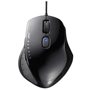 �o�b�t�@���[(BUFFALO) BSMBU510MBK �u���b�N USB BlueLED���w���}�E�X 5�{�^��