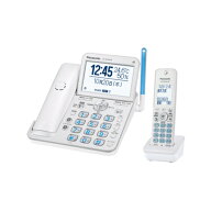 【長期5年保証付】パナソニック(Panasonic) VE-GD78DL-W パールホワイト RU・RU・RU コードレス電話機 子…