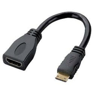 �G���R��(ELECOM) AD-HDAC2BK �u���b�N HDMI�ϊ��P�[�u�� �^�C�vA-�^�C�vC