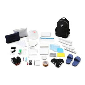 アイリスオーヤマ Iris Ohyama BRS-33 537537 ブラック 防災リュックセット 33点　防災 災害 防災リュック BRS33