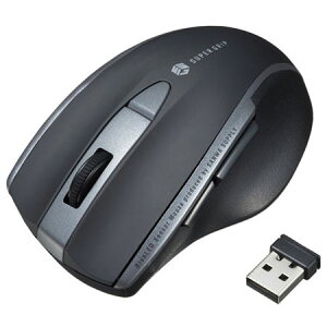 �T�����T�v���C MA-WBL166BK �u���b�N �É����C�����X�u���[LED�}�E�X 5�{�^��