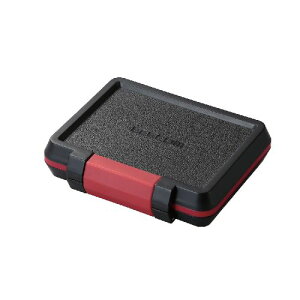 �G���R��(ELECOM) CMC-SDCHD02BK �������J�[�h�P�[�X �n�[�h XQD2��+SD4��+microSD4�����[ �u���b�N