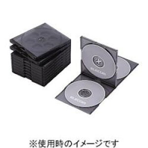 �G���R��(ELECOM) CCD-JSCNQ5CBK �N���A�u���b�N Blu-ray/DVD/CD�P�[�X �W�� PS 4�����[