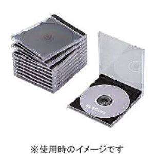 �G���R��(ELECOM) CCD-JSCN10BK �u���b�N Blu-ray/DVD/CD�P�[�X �W�� PS 1�����[