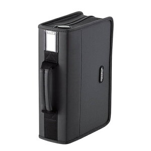 �G���R��(ELECOM) CCD-SS96BK �u���b�N CD/DVD�t�@�X�i�[�P�[�X 96��