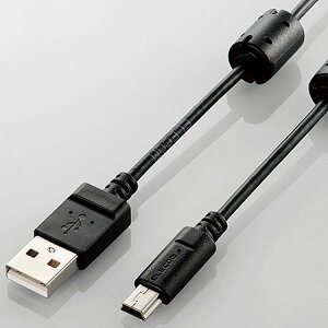 �G���R��(ELECOM) DGW-MF05BK �u���b�N DGW-MFBK�V���[�Y �J�����ڑ��pUSB�P�[�u�� 0.5m