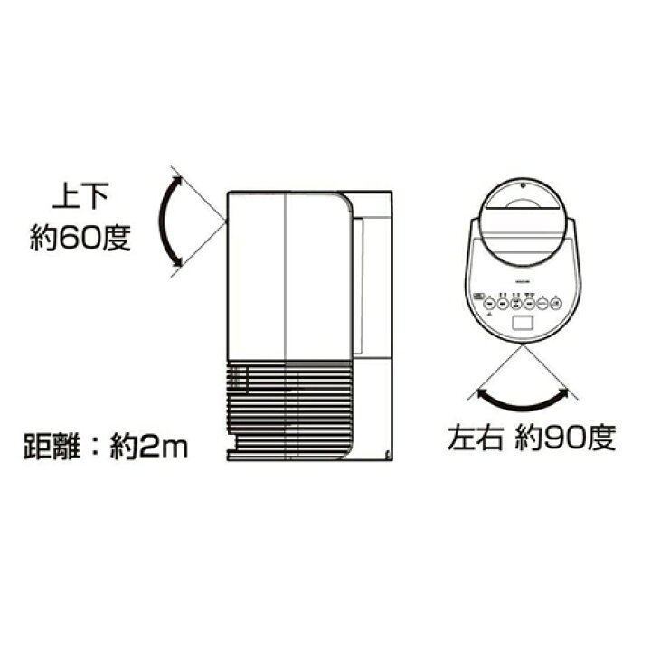 楽天市場】【長期保証付】コイズミ(KOIZUMI) KPH-1221-W ホワイト 気化 