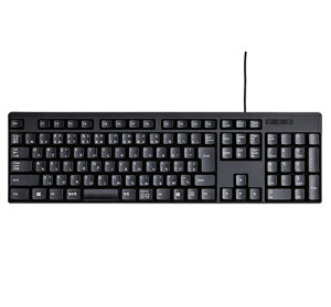 �G���R��(ELECOM) TK-FFCM01BK �u���b�N �L���L�[�{�[�h USB ���{��109�L�[