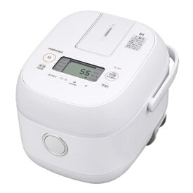 【長期保証付】東芝(TOSHIBA) RC-5XT-W(ホワイト)IH炊飯ジャー 炊飯器 3合