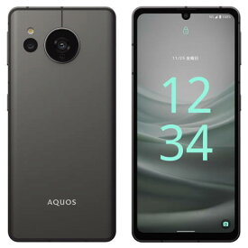 シャープ(SHARP) AQUOS sense 7 SH-M24 ブラック 6.1型 6GB/128GB SIMフリー